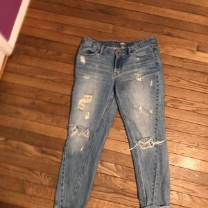 BDG slim boyfriend 27W light wash jeans